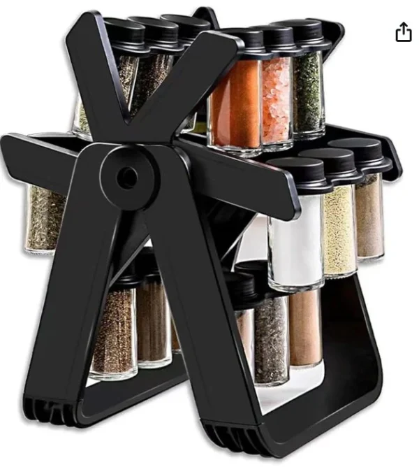 18 Jar Rotating Spice Rack 1