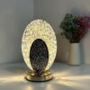 Oval Crystal LED Table Lamp 1